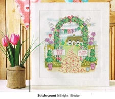 WEDDING SAMPLER  CROSS STITCH PATTERN  ONLY    ALS  WR