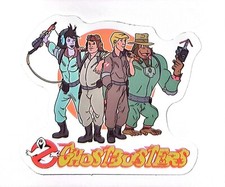 Ghostbusters Slimer Stay Puft Ecto 1 Anime Nostalgia Water Resistant Sticker