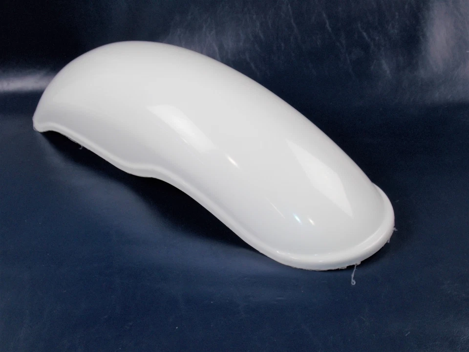 1971-76 KTM PENTON MX MC 100 125 175 250 360 REAR FENDER MUDGUARD WHITE ABS - Image 2 of 4
