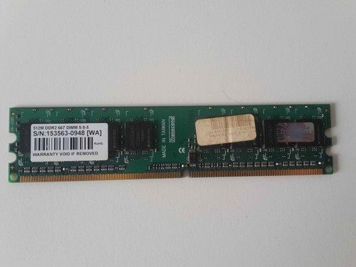 Transcend 512MB DDR2 667 DIMM 5-5-5 RAM-Speicher, Matched DRAM - Bild 3 von 6