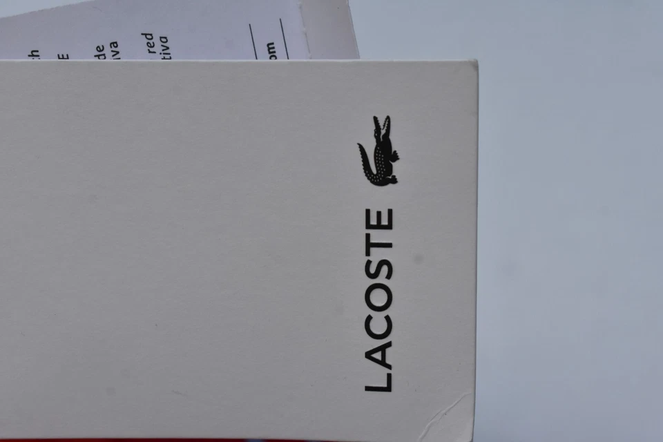 Lacoste Solid Red Bikini Bottom Branded Waist Comfort Sleek Swim Bottom Womens 6 - Image 4 of 4