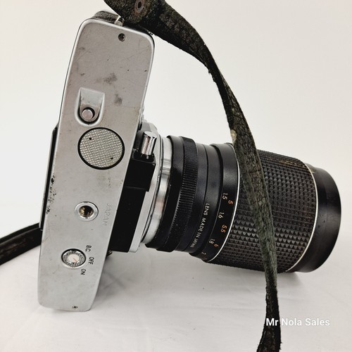 Minolta SRT 201 35mm MD Mount Film Camera Body w/ Super Albinar Auto 1:2.8 135MM - Picture 13 of 14
