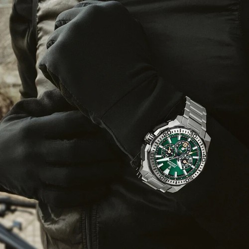 Orologio cronografo Uomo Ragazzo Festina CHRONO BIKE F20724/3 acciaio verde - Foto 2 di 4