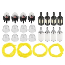 4 Sizes Tygon Fuel Filter Line Primer Bulb Kit Set For Poulan Weedeater Chainsaw