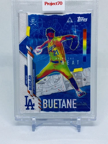 Topps Project 70 #67 2021 Walker Buehler By The Shoe Surgeon Los Angeles Dodgers