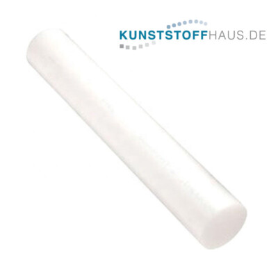 PET-Rundstab 30x1000 mm, Natur  Polyethylenterephthalat