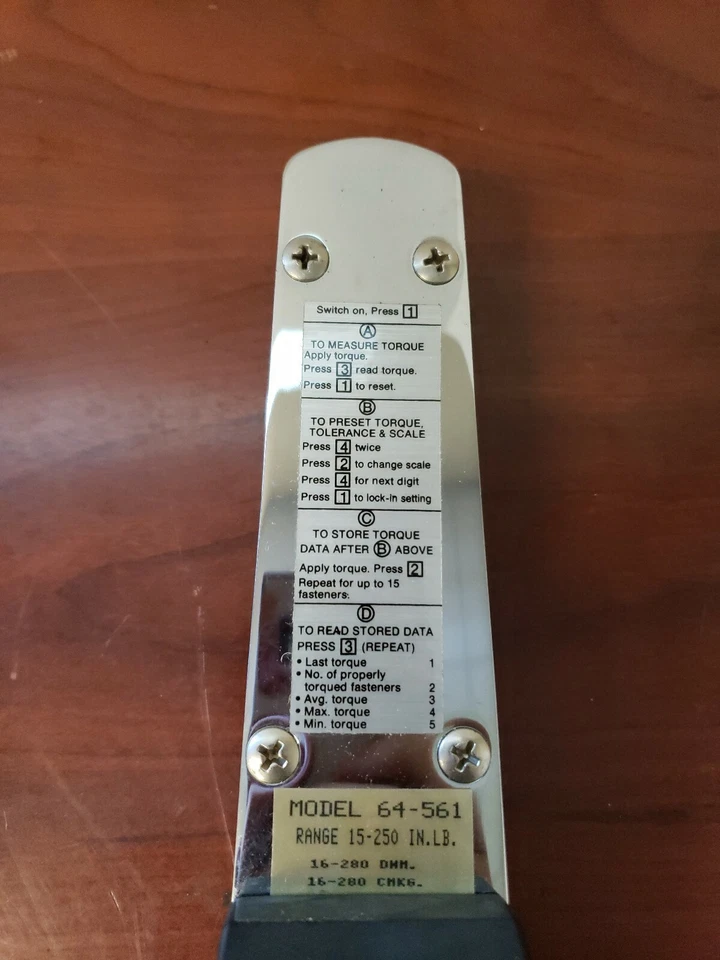 Llave Armstrong Tools Computorq 64-561 en estuche c-x Foto 2 de 4