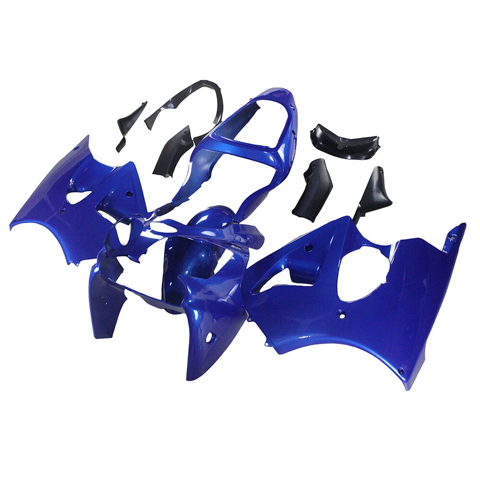 Kit de carenado azul para carrocería de inyección Ninja 636 Kawasaki ZX6R 2000 2001 2002 Foto 3 de 4