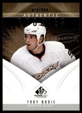 2009-10 SP Game Used Troy Bodie Rookie /699 Anaheim Ducks #107