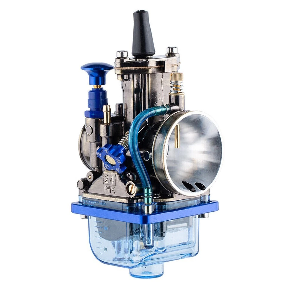 PWK 24 Carburetor Power Jet 24mm For 50cc-125cc Dirt Pit Bike Scooter Kart ATV - Image 4 of 4