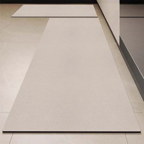 Kitchen Floor Mat Pvc Oil-proof Carpet Mats Home Decoration Rug Non-slip Custom - Bild 34 von 35
