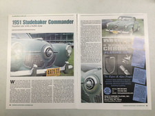 Hmn 1232 Article Glamorous Grilles 1951 Studebaker Commander Bullet Nose 1206
