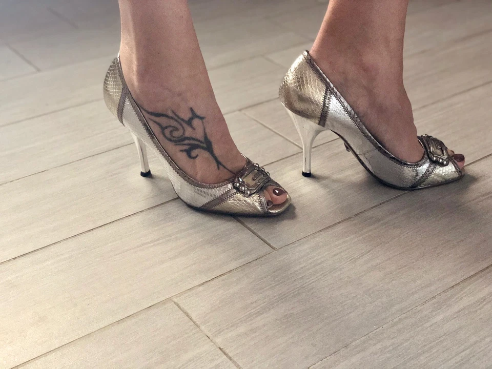 Décolleté Guess By Marciano Argento Nr 40 - Immagine 4 di 4