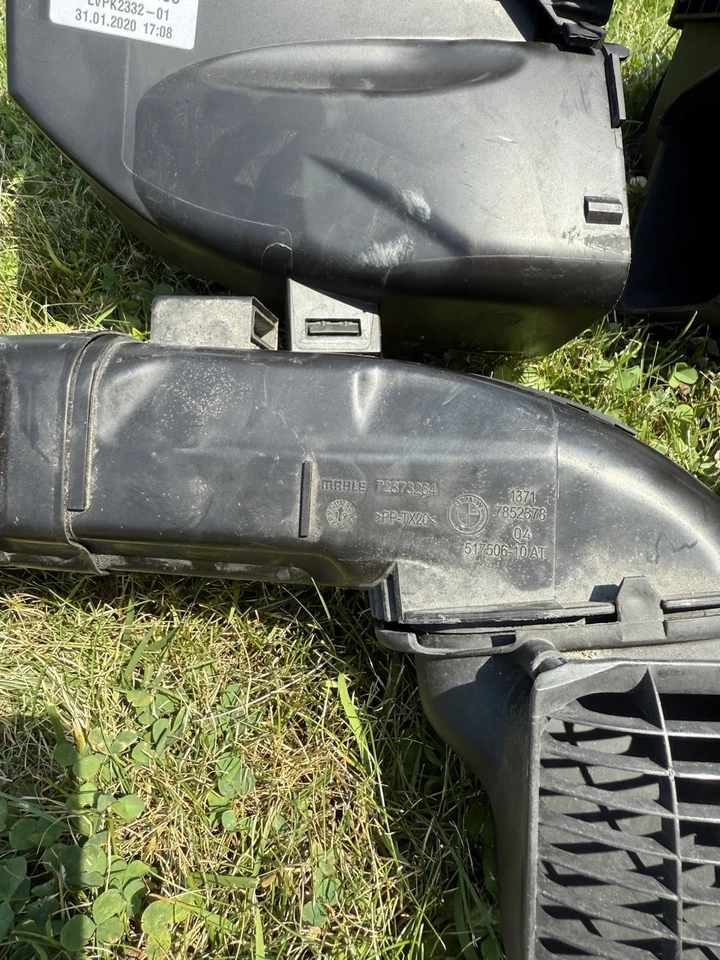 BMW M5/M8 S63 2018-2023 juego completo lado L + R con filtros de aire listos para usar Foto 2 de 4