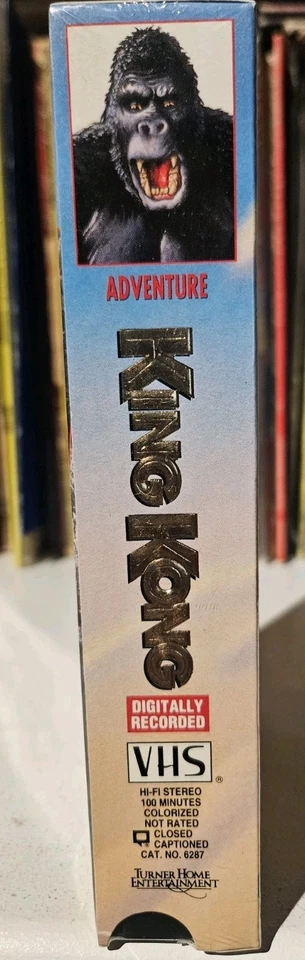 NEW 60th Anniversay King Kong Turner Home SP VHS Colorized RKO 1992 Water Marks - Image 4 of 4