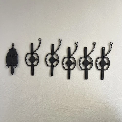 Marx Johnny West Daniel Boone Brown Hard Accessories