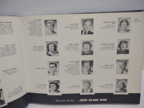 1956 West High School Yearbook Columbus Ohio Hilltop Johnny Edwards Cinci Reds - Picture 8 of 13