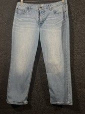 Lee Riders Women's Denim Capri Mid Rise Size 14M