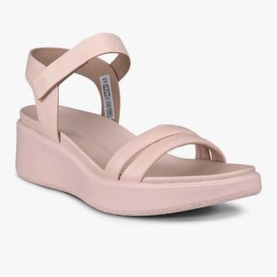 ECCO Women's Flowt LX Wedge Sandal Limestone Size 9