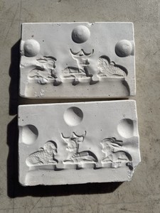 1978 Alberta's A146 Ceramic Mold Nativity Animal Donkey Reindeer Sheep Slip cast