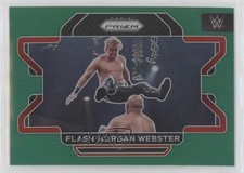 2022 Panini Prizm WWE Green Prizm Flash Morgan Webster #13 0h7d