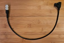 Bolex EL, EM, ESM 4-pin Power Cable, Unregulated D-Tap, 0.5m 20" 