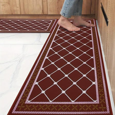 Cushioned Kitchen Rugs Non-Skid Waterproof Kitchen Mats and Rugs Comfort Standin