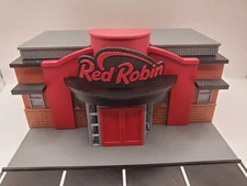 RED ROBIN S SCALE BUILDING-DIORAMA