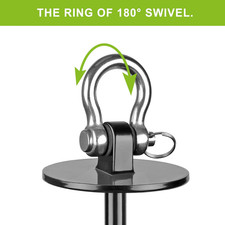 Dog Tie Out Stake Outdoor Anti-Rust Dog Anchor for Large Dogs up to 220 lbs, ...