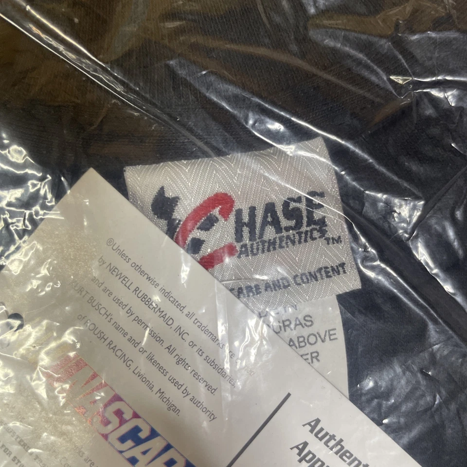 Camiseta NASCAR 2004 Kurt Busch nueva talla grande Foto 3 de 4