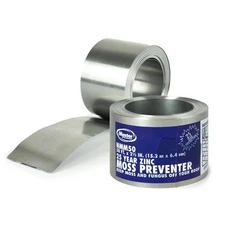 Master Flow Zinc Silver Roof Flashing Roll 600 L x 2.67 W in. for Protection Aga