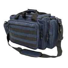 NcSTAR Vism Competition Range Bag, Blue with Black Trim