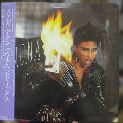 Nona Hendryx 1983 LP with Obi Stiddy Action RVC/RCA RPL8191 VG