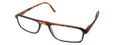 Calabria 616 Rectangular Reading Glasses 3.75 Tortoise Havana Men Women Designe