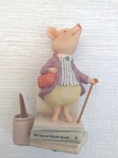 Beatrix Potter Pigling Bland Figurine F Warne  Co 1998