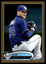 2012 Topps Update Gold J.P. Howell 0762/2012 Tampa Bay Rays #US24