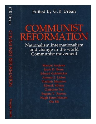 URBAN, G. R. (GEORGE R.) (1921-). RFE/RL, INC. RADIO FREE EUROPE ABTEILUNG Commu