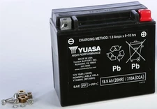 Yuasa Maintenance Free Battery Replaces Ski Doo 410301203 YTX20HL YUAM720BH