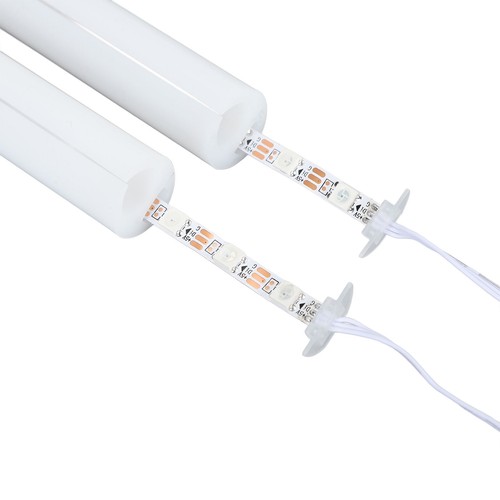2Pcs Argb Water Cooling Tube Programmable 360 Degree Panoramic Diy Soft Li AM - Afbeelding 4 van 24