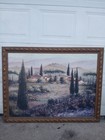 Sandstrom Signed Landscape Oil Painting Framed Canvas Art — photo 1