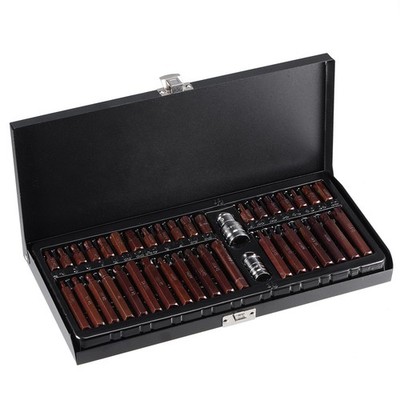 Hex Combination Torx and Spline Tip Socket Set,1/2'' & 3/8'' 40pcs