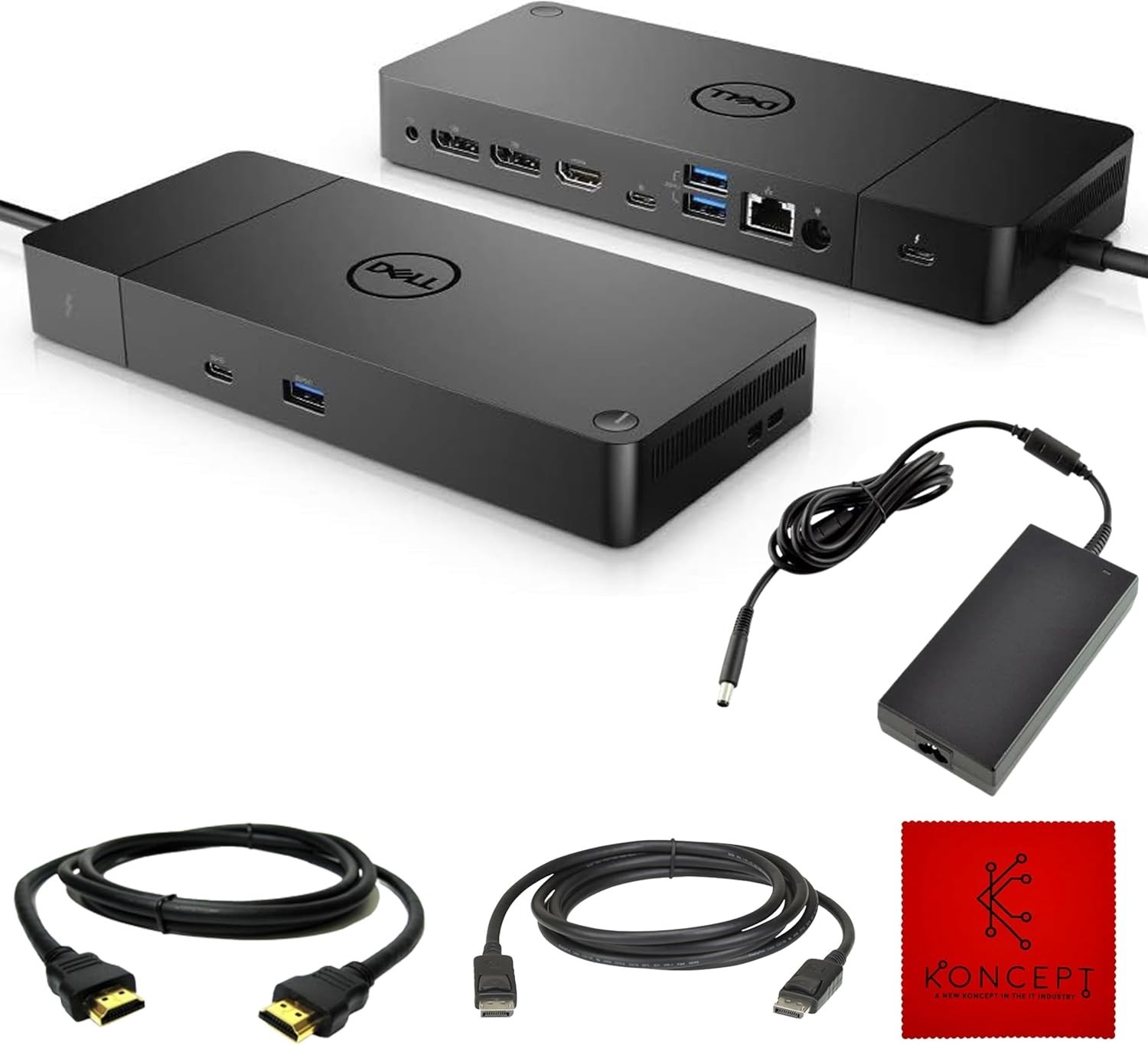 Dell WD19TBS Thunderbolt Dock, Laptop & Computer Docking Sta
