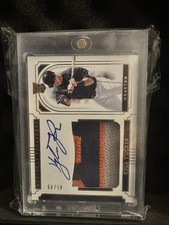 2019 Panini National Treasures Gold Rookie Patch Auto /49 Kyle Tucker #26 Astros