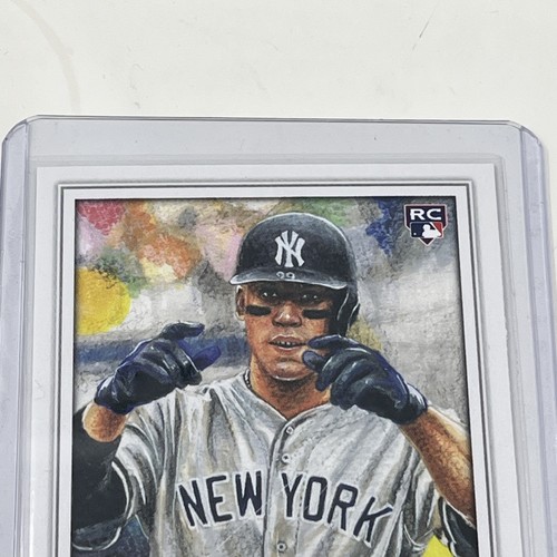 2017 Topps Gallery: #117 Aaron Judge Mayumi Seto Art RC NM-MT - Picture 2 of 6