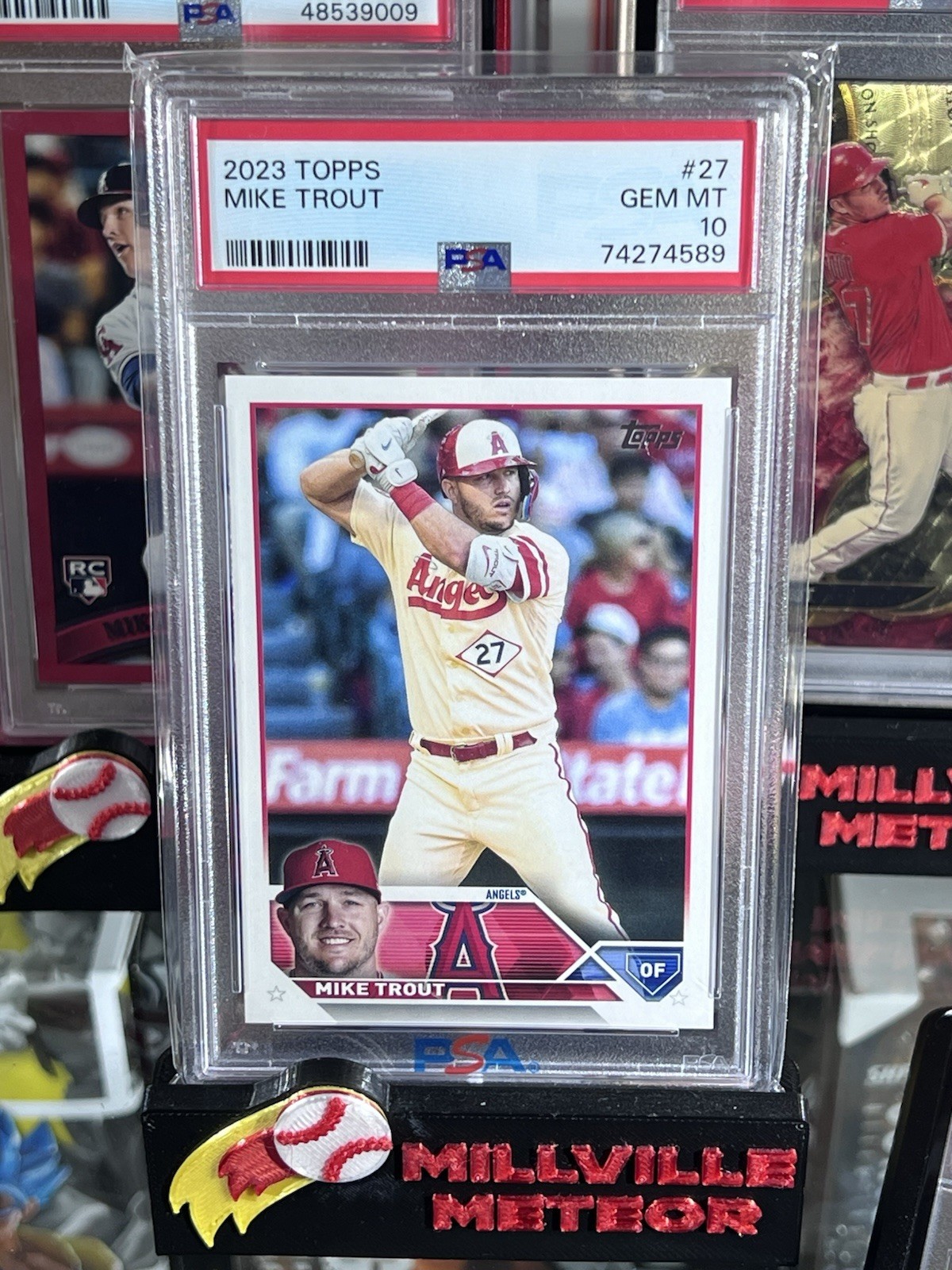 2023 Topps Mike Trout #27 Angels