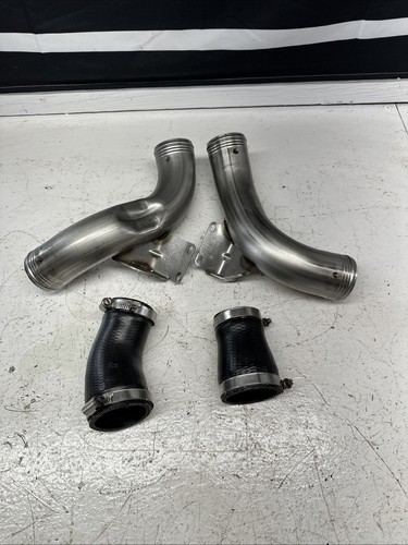 Audi C5 RS6 2003 tubos de carga con algunos acopladores y abrazaderas 077145728 077145727 - Imagen 2 de 10