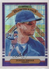 2019 Donruss Optic Diamond Kings Purple Pandora Prizm 38/99 Justin Smoak #4 y0i