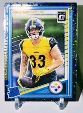 2025 Donruss Optic Jack Sawyer Rc Stars Optic Holo Pittsburgh Steelers #220