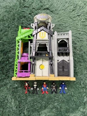Fisher-Price Imaginext DC Super Friends Batcave Playset & 5 Figures Batman
