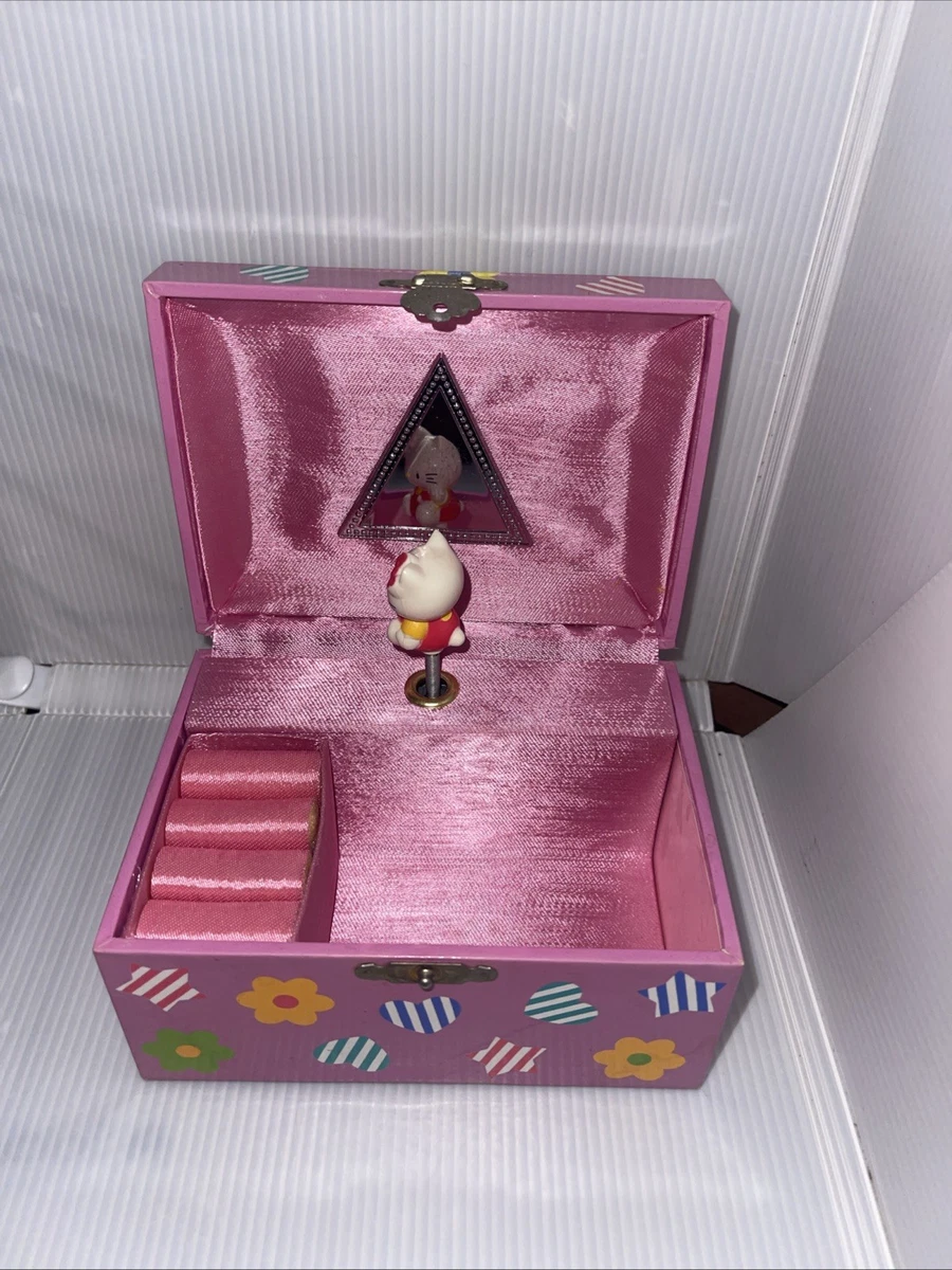 HELLO KITTY ミュージックボックス セット　1988年 Preços baixos em Caixa de Joias da Hello Kitty Indiana Caixinhas